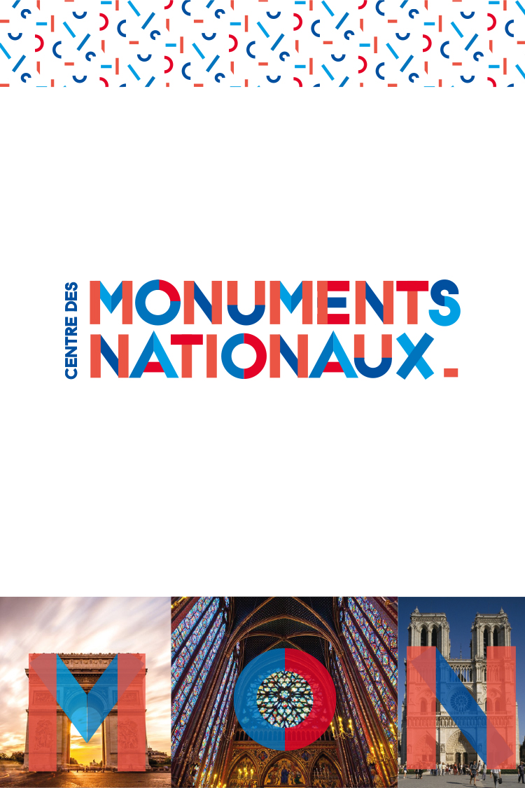 New logo proposal CMN Centre des Monuments Nationaux